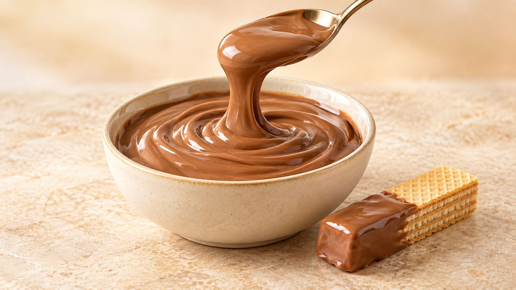 Milk Choco Dip for commercial food production